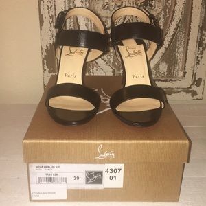 Brand new Christian Louboutin “Sova” heel, size 39